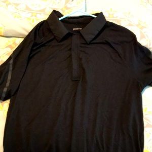 Paskho black xxl polo *****RUNS SMALL